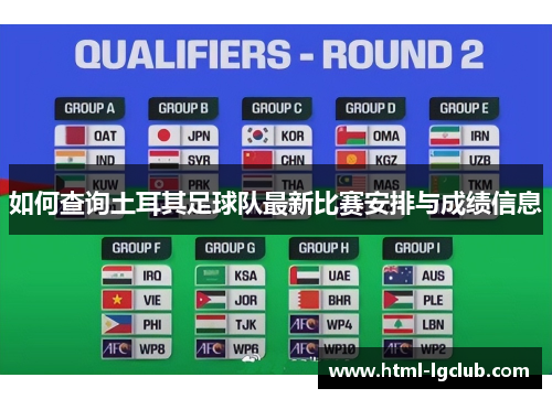 如何查询土耳其足球队最新比赛安排与成绩信息